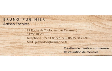 PUGINIER Ebéniste *